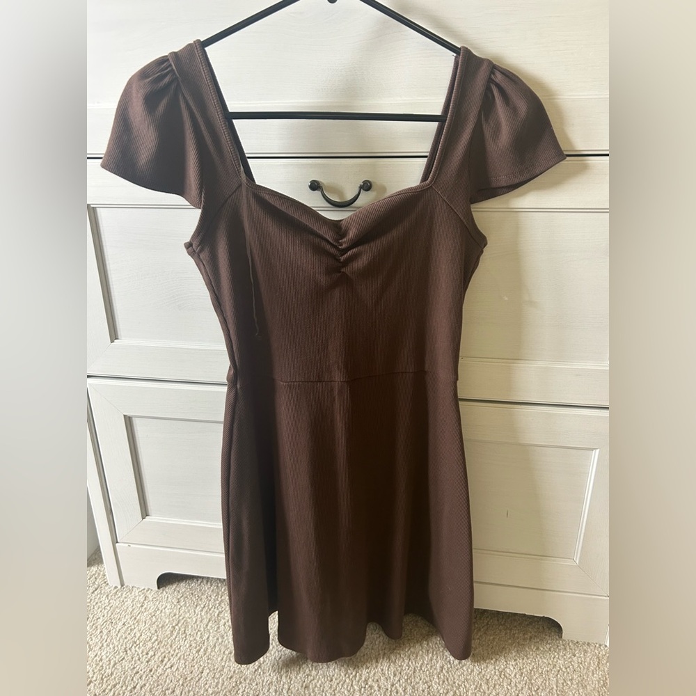 Wild Fable Chocolate Knit Top
